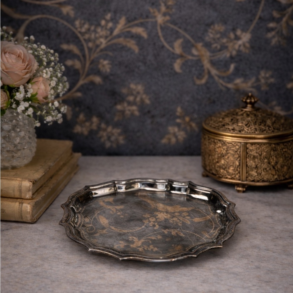 Vintage International Silver Bowling Handicap Award Dish 1977 Engraved